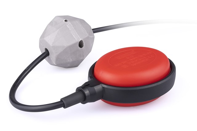 SKF1E Series 1 Phase 0,50m Neoprene Elips With Diamond Weight Level Control Float Switch
